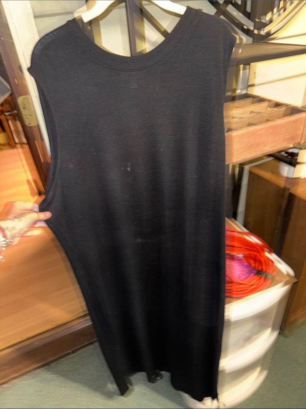 Prologue Black Sleeveless Midi Dress